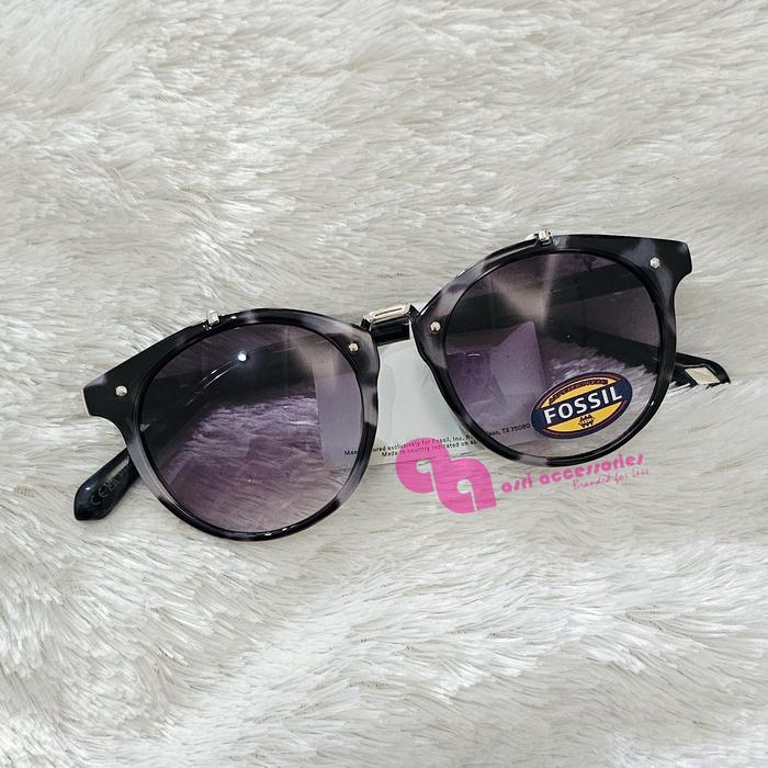 Fossil FW172 Sunglasses Sunnies Kacamata Hitam Authentic