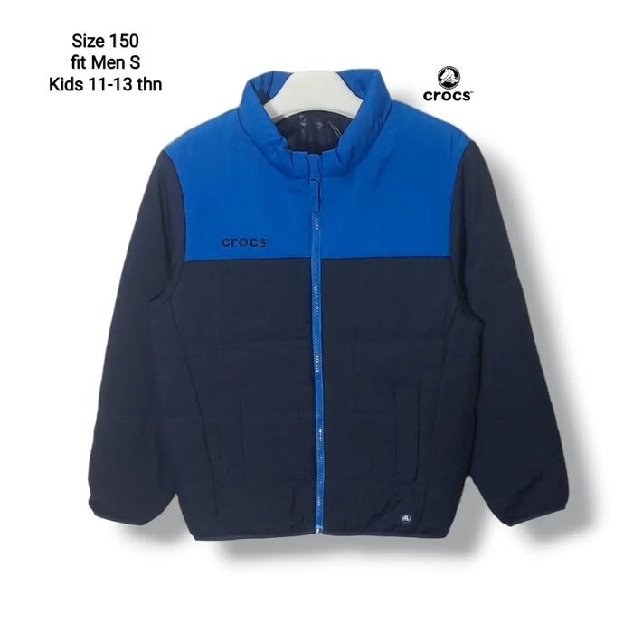 CROCS Kids Puffer Jacket Size 150 fit 11-13 years, Men M (P60xL48)