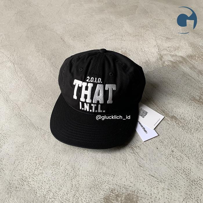 THISISNEVERTHAT, THAT Cap in Black