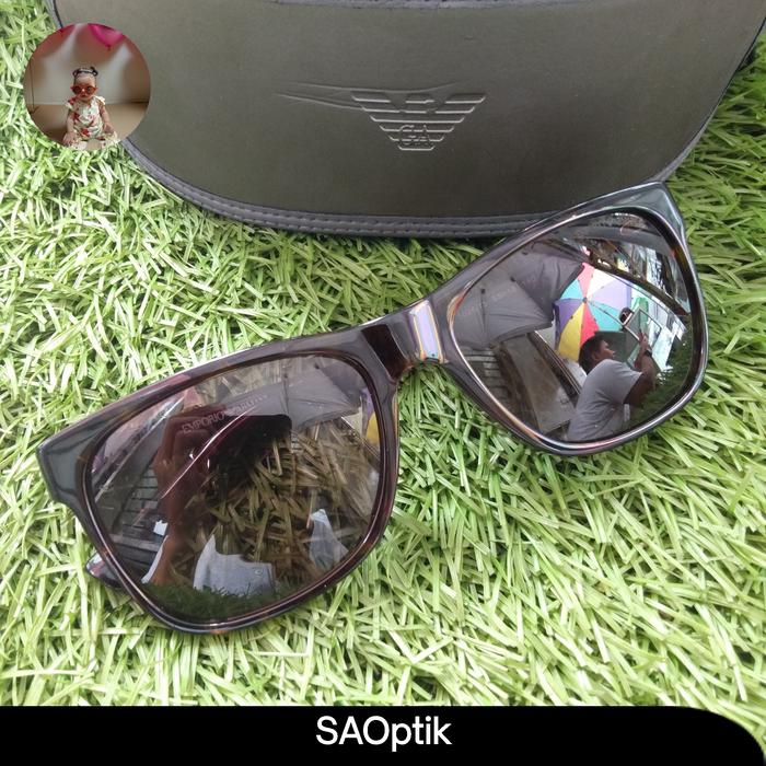 kacamata frame sungglass emporio armni EA4002F pria wanita
