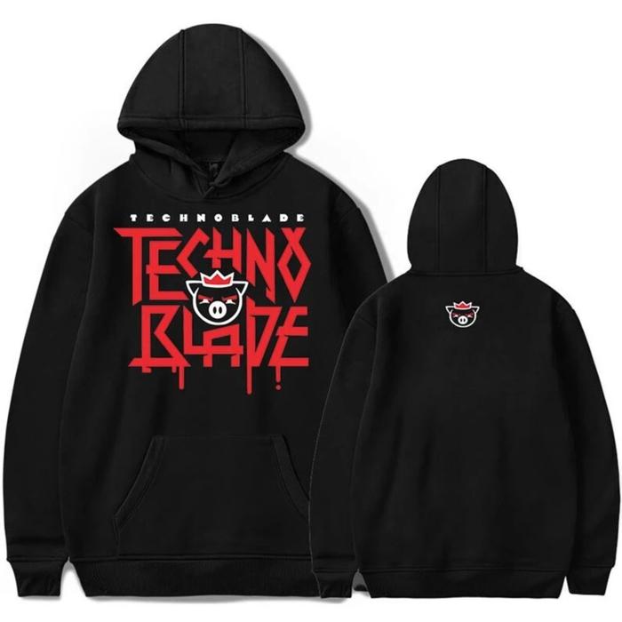 Hoodie Dream SMP cartoon Hooodiie - Technoblade