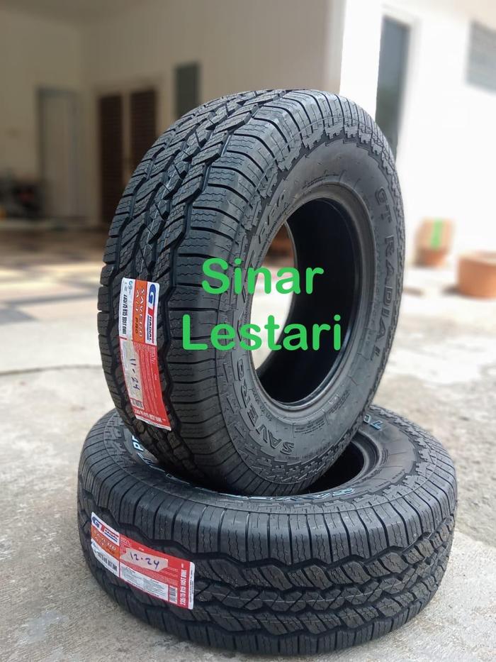 Ban GT RADIAL 235 75 R15 105T 0WL Savero A/T Pro cocok untuk Isuzu ELP, Blazer, Hilux Dan Lain Lain