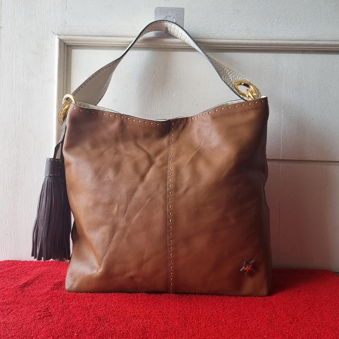 TAS TOTE KULIT ASLI WANITA BRAND 0124 SECOND BRANDED IMPORT