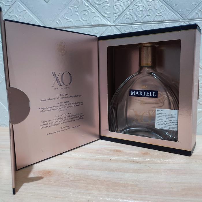botol bekas MAR TELL XO, jean martell