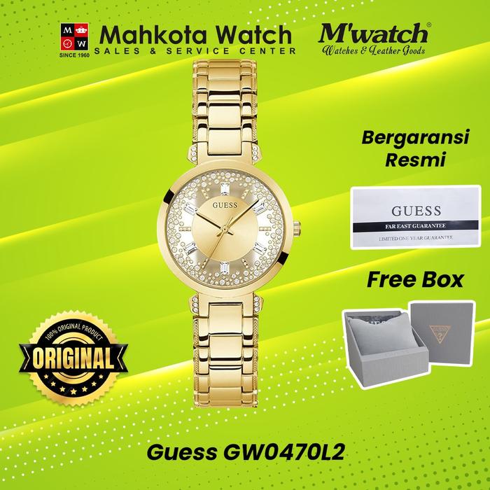 JAM TANGAN WANITA GUESS GW0470L2 ORIGINAL