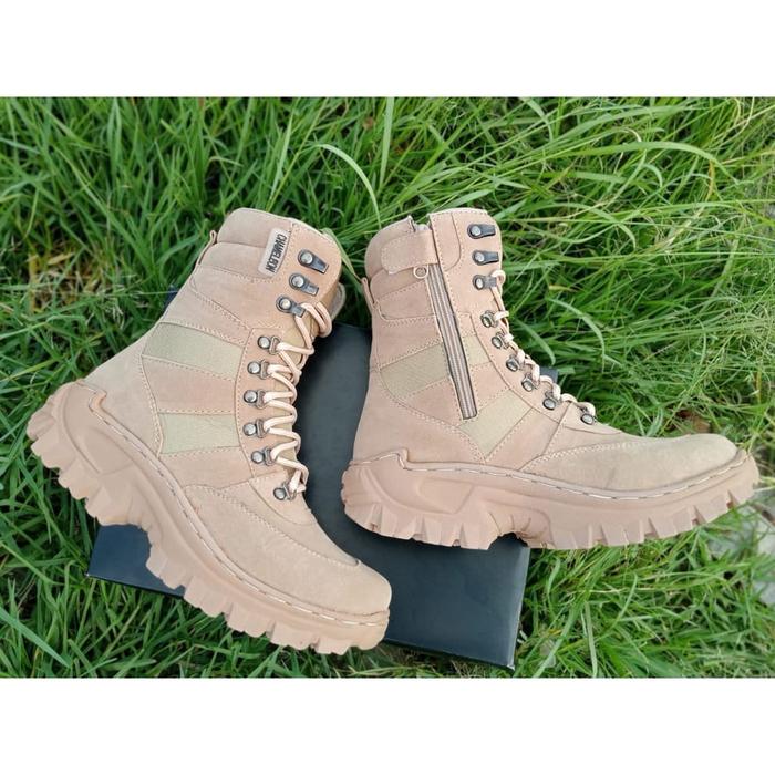 sepatu pdl POLPP tactical cream sepatu safety boats cream 511 cream terlaris