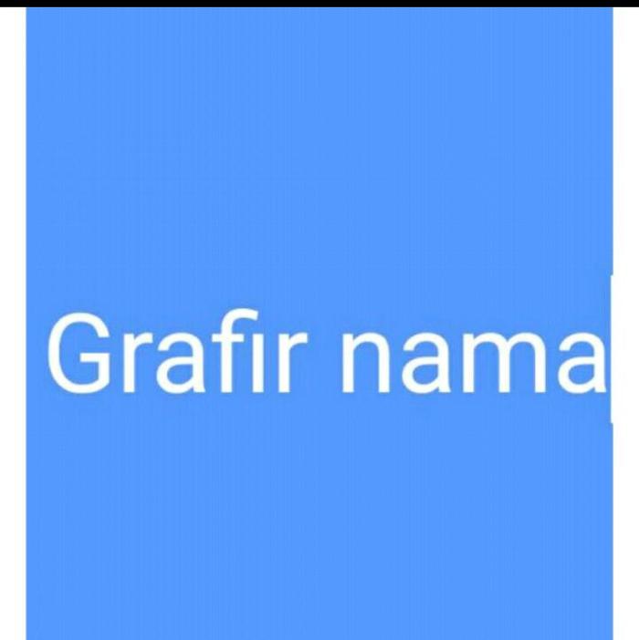 Tambahan Grafir Nama Di Tas