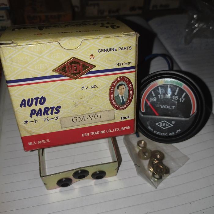 amper cas volt meter 12v gm v01 merk gen