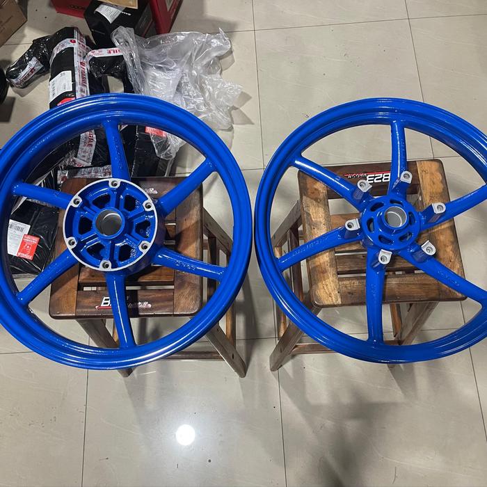 velg rims 17 rcb racingboy ninja rr r ss racing wheels Biru powder velg rcb ninja rr biru powder coa