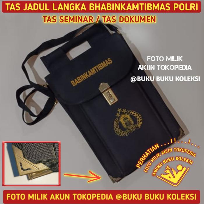 TAS JADUL DAN LANGKA BHABINKAMTIBMAS POLRI AWAL TAHUN 2000-AN / TAS SEMINAR / TAS DOKUMEN