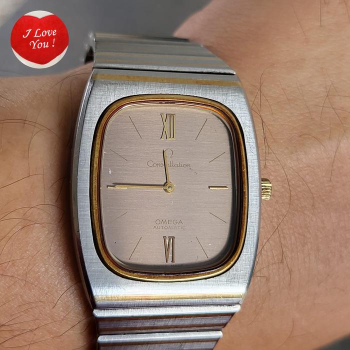 Jam tangan Omega constellation/ automatic
