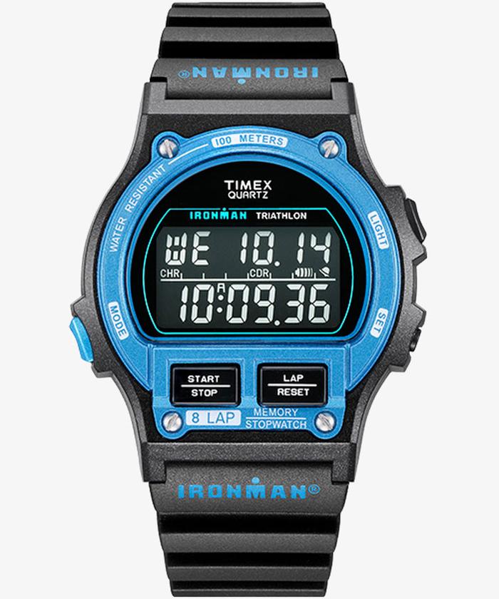 TIMEX IRONMAN Triathlon 8 Lap Japan Edition - BLUE - Indiglo 100 meters BNIB JDM
