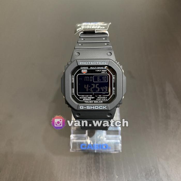 Casio Gshock GW M5610U-1B / GW-M5610U-1B Multiband Tough Solar Original