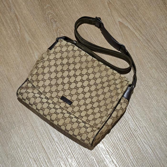 Gucci Messenger Mens Bag Original / Tas Selempang Sling Bag