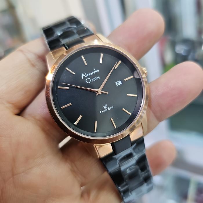jam tangan pria ALEXANDRE CHRISTIE 8645 MDBBRBA