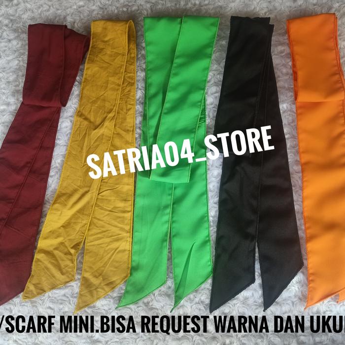 scrarf mini polos/syal lembut kecil scrarf fashion style