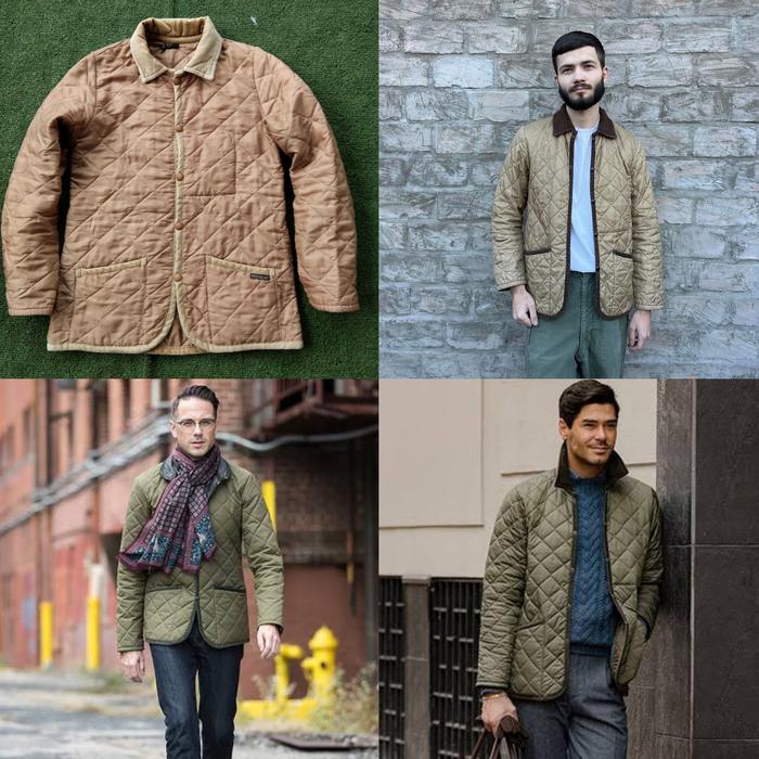 Lavenham England x Beams Quilted Jacket Puff Puffer Down Coat Winter
