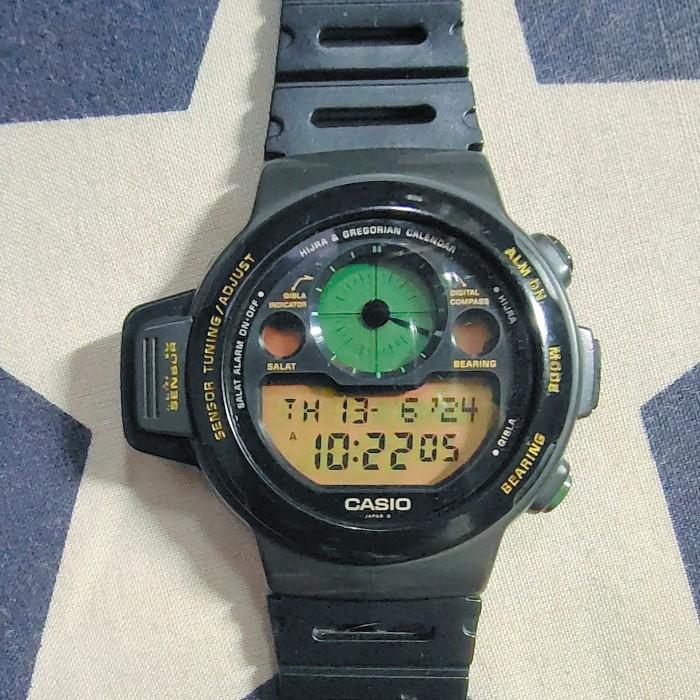 Jam Casio CPW310 CPW-310 Qibla