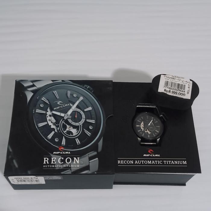 PRELOVED RIP CURL Recon DVR Titanium Case Automatic Watch