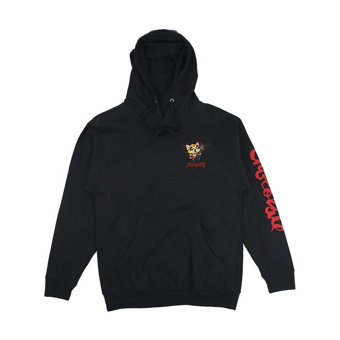 Hoodie Chocolate Skateboard x Sanrio Aggretsuko Faded Y2k
