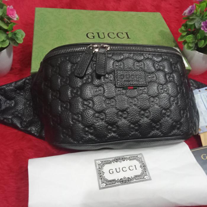 Waistbag Kulit Asli, GV CC II Preloved Mulus