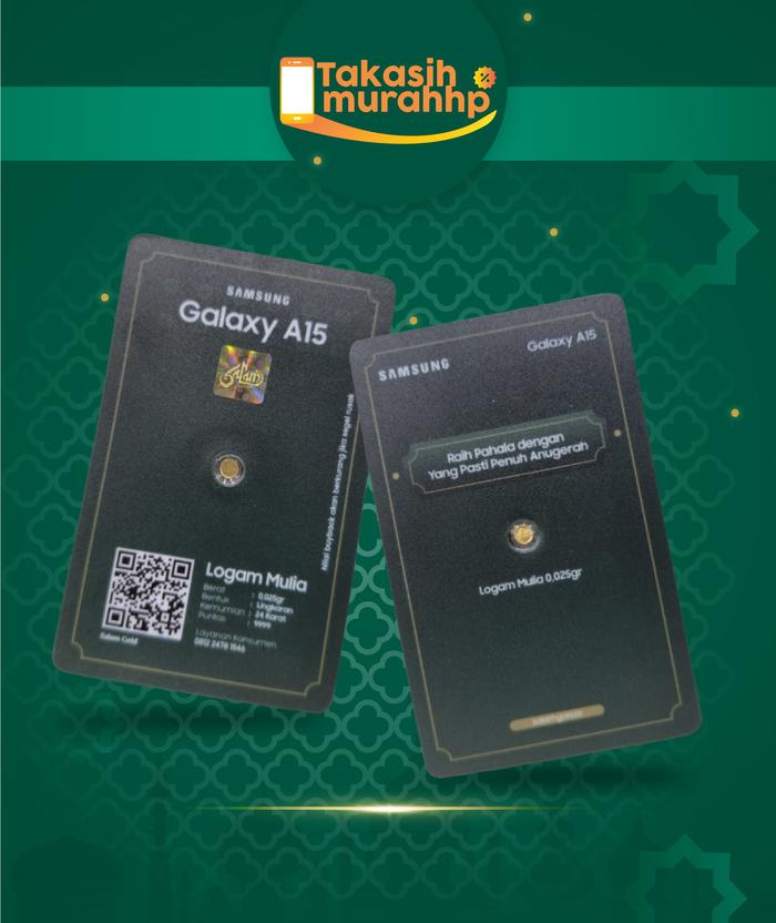Logam Mulia Emas Mini Gold 0.025 gram 24 Karat