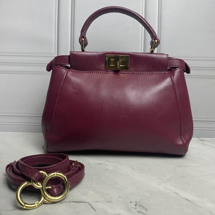 Fendi peekaboo mini bag preloved