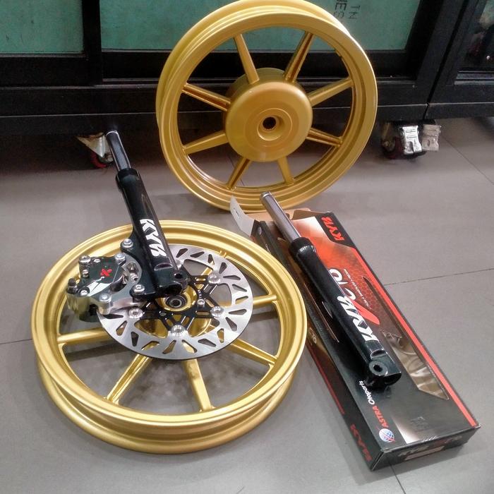 paket velg shock ban kaliper Mio Xeon Mio m3 Mio j kyb ktc pirelli