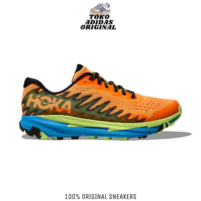 SEPATU LARI PRIA HOKA ONE TORRENT 3 SOLAR FLARE LETTUCE ORIGINAL RESMI
