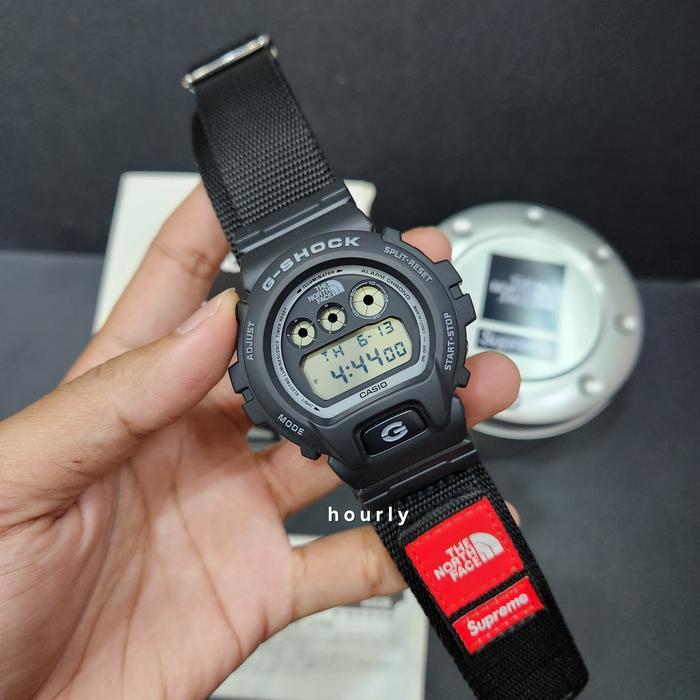 Jam Tangan G-Shock x Supreme x The North Face DW-6900 / Gshock DW6900 Supreme TNF