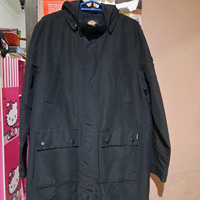 jaket dickies parka hitam