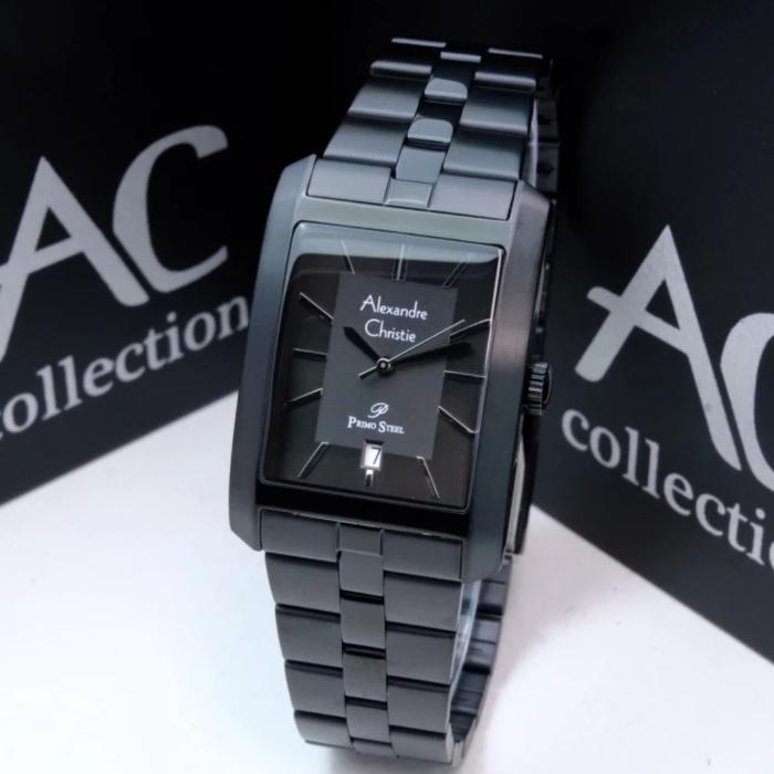 ALEXANDRE CHRISTIE AC 1019 FULL BLACK AC1019 PRIA ORIGINAL STAINLESS
