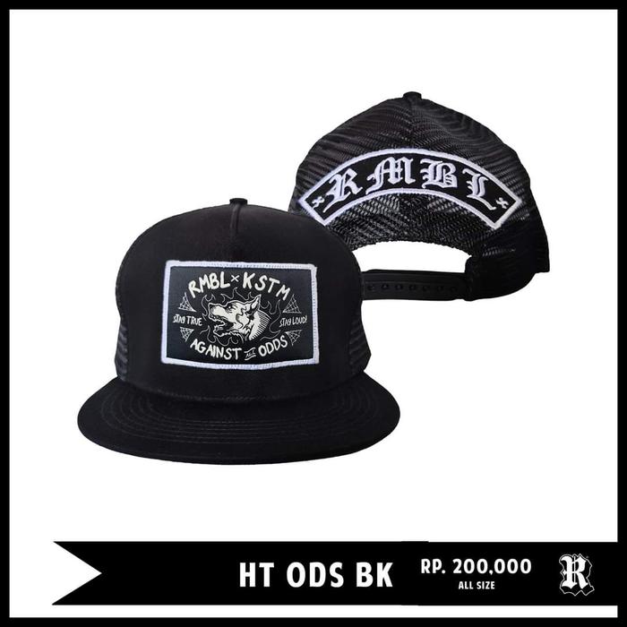 TOPI RUMBLE HAT ODS GD / RUMBLE / RUMBLE ORIGINAL / PRIA / TOPI