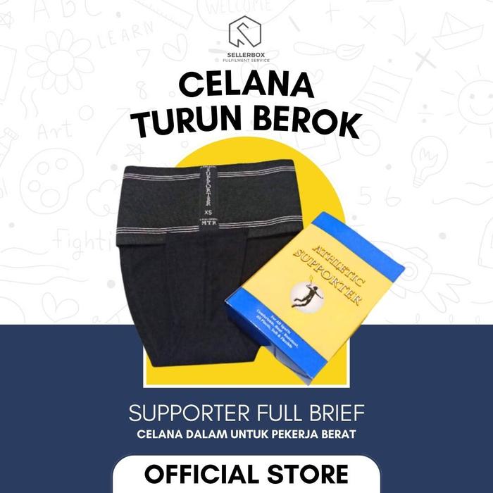 Celana Dalam CD Terapi Pencegah Turun Berok Hernia Full Brief Original