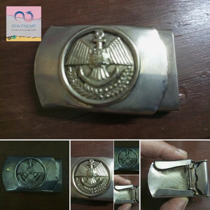 Kepala sabuk Gesper Antik langka Ex Pejabat Rare Items