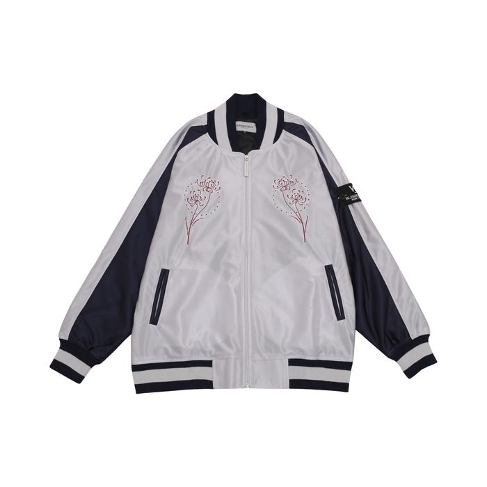 W.ESSENTIELS Daffodil Sukajan Navy/White Blanc