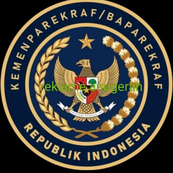 pin Garuda kementerian sepuh emas  custom