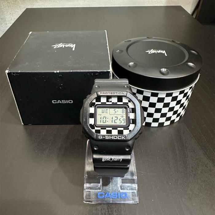 Casio Gshock DW 5600VT-1 Stussy Checker Second Watch Only