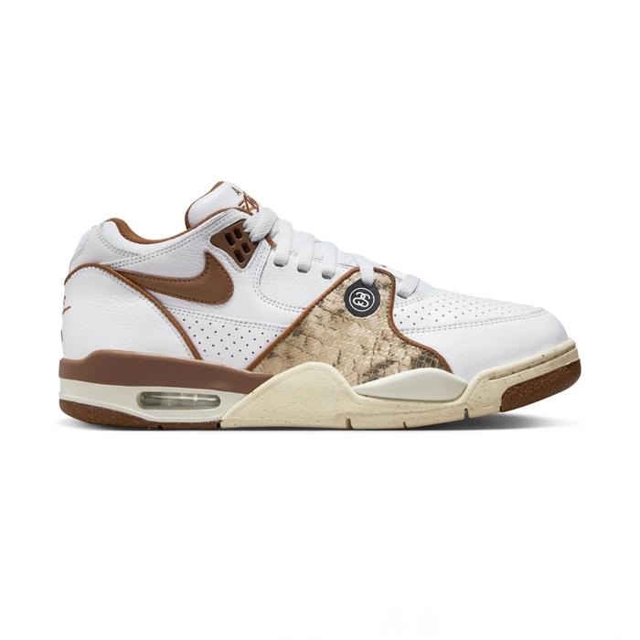 Nike x Stussy Air Flight 89 Low White Pecan