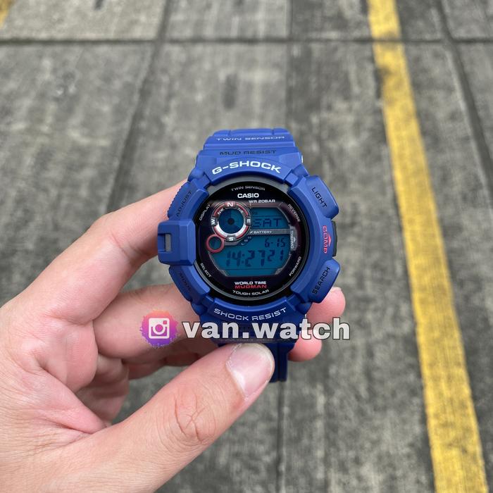 Casio Gshock G 9300-1 / G9300-1 BNB G 9300NV Mudman Second Original