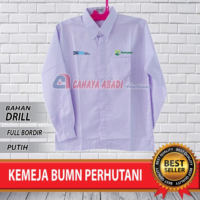 Kemeja BUMN Perhutani Seragam BUMN Perhutani Baju BUMN Perhutani