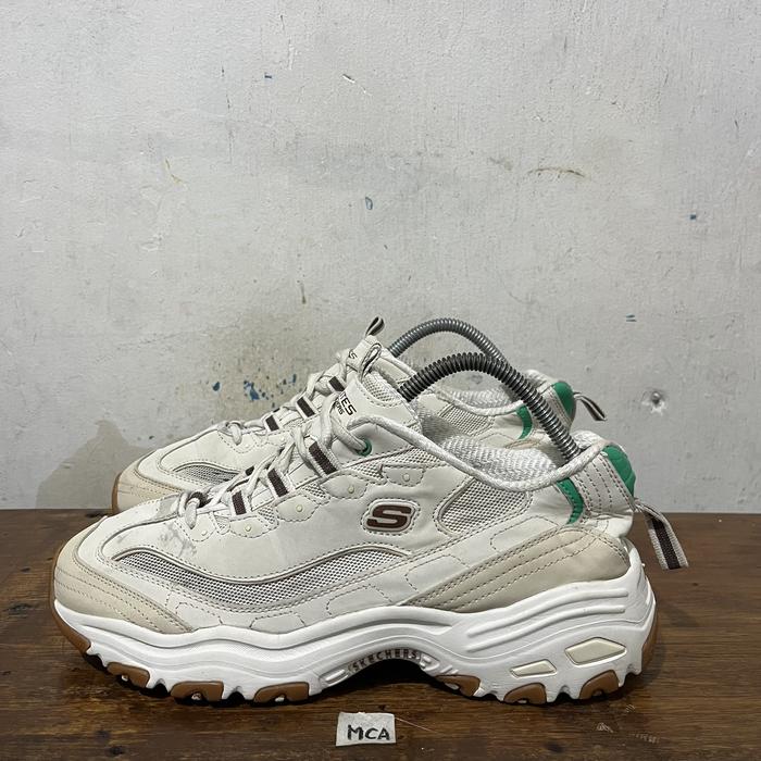 Sepatu second ori skechers d'lites 1 size 42