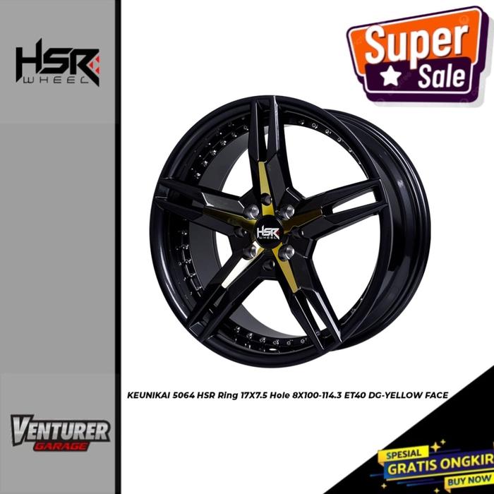 Velg veloz yaris corolla twincam baleno hsr keunikai ring 17 bali