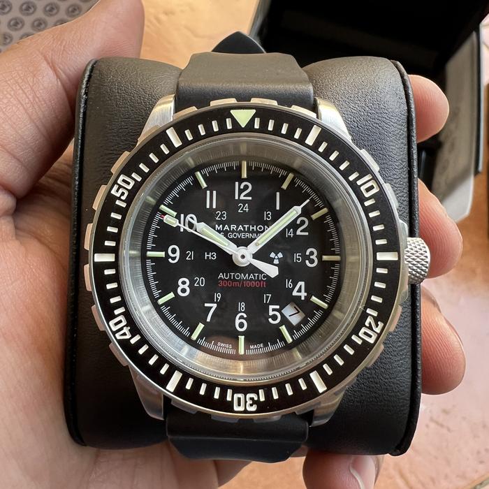 Marathon GSAR Watch Swiss Made not Seiko Sinn Breitling