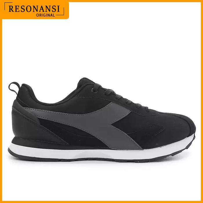 SEPATU PRIA TERBARU DIADORA ORIGINAL SNEAKERS KAMALA HITAM-ABU KEREN