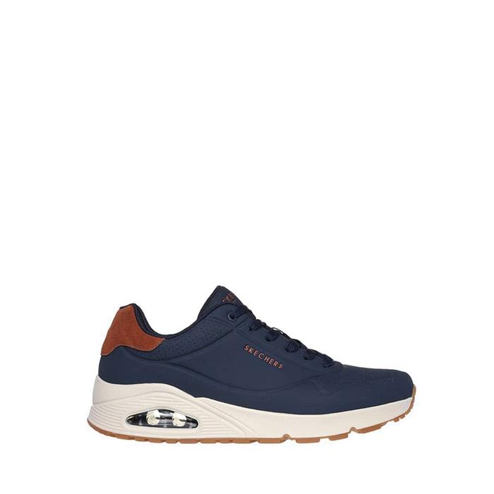 SEPATU SKECHERS UNO MAN SNEAKER BNIB 100% ORIGINAL NAVY