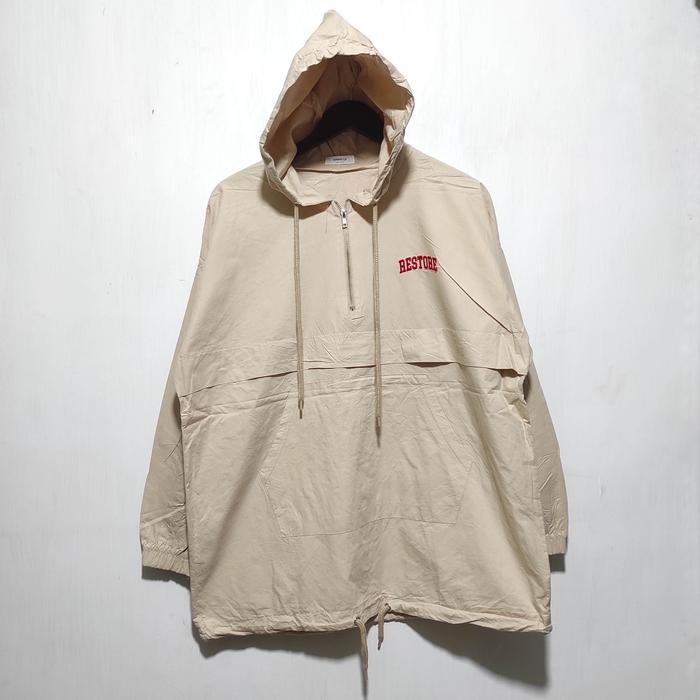 Comme ca Hoodie Jacket half zip  Size : XL
