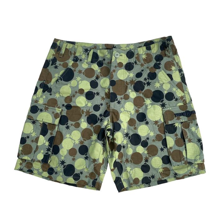 The Hundreds Simi Cargo Shorts Camo Size 34 BNWT