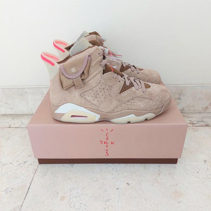 Nike Air Jordan 6 Retro Travis Scott British Khaki Original BNIB Authentic 100%