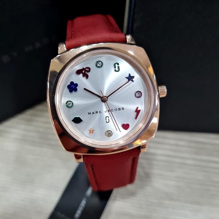 Jam Tangan Wanita Marcc Jac0B MJ1598 MJ1597 MJ1564 Leather Fullset
